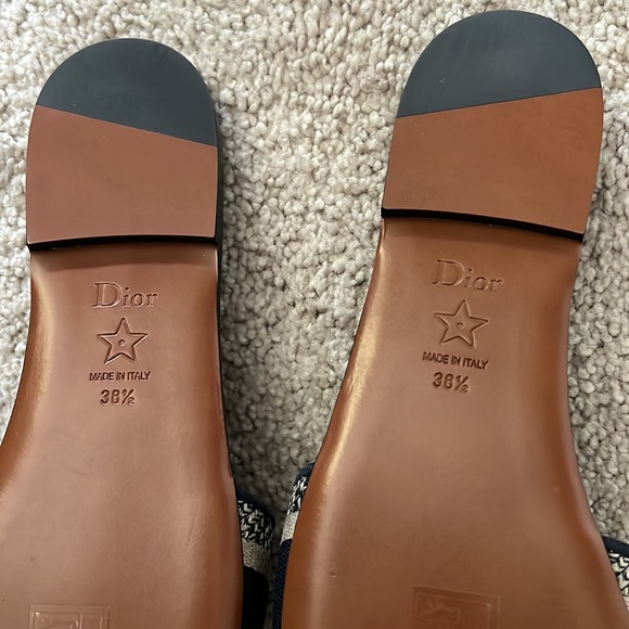 CHRISTIAN DIOR Dway slide sandal. Blue - Picture 5 of 7